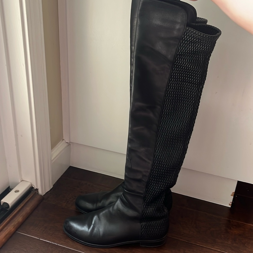 Stuart Weitzman Black Over the Knee Boots